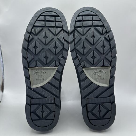 Woolrich x Converse Men’s 9 US Chuck Taylor All Star Street Hiker Black Plaid - Picture 9 of 11